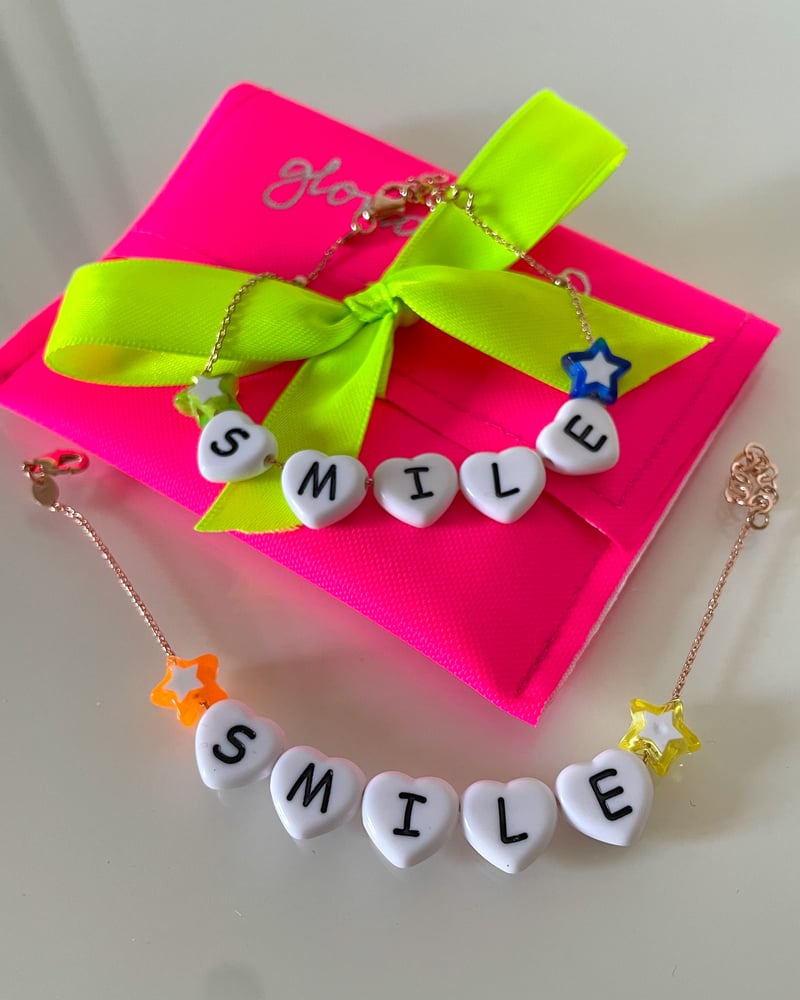 Image of BRACCIALE  CANDY HEART SMILE