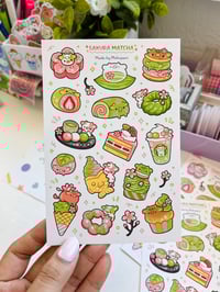 Image 2 of Sakura Matcha Dessert | Art Print