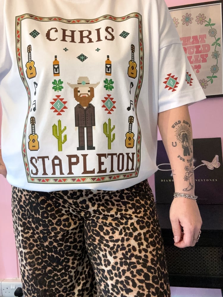 Image of Stapleton Tee/sweater Cross Stitch Style 