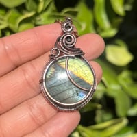 Image 2 of Labradorite Moon 🌙💚
