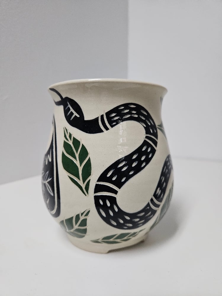 "grow anyway" snake planter (6)