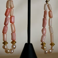 Image 4 of Momo coral & pearl drops