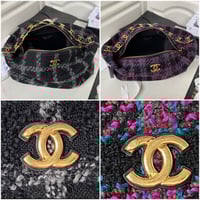 Image 4 of CC Tweed Hobo Bag