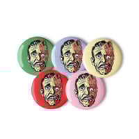 Image 2 of Mike Gorman's HORRIBLE MELTING MAN  Button Set