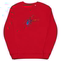 Image 8 of Sweatshirt (Adult M/F) - Spider Rainbow Glow