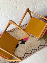 Image 7 of Chaises Traîneau Baumann rouge