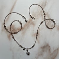 Image 1 of THE ‘SWAN SONG’ WAIST ADORNMENT (SMOKY QUARTZ)