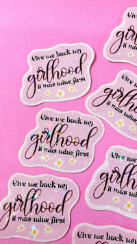 Image 3 of Girlhood Sticker