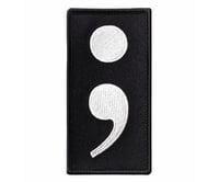 Image 1 of Not Over Yet Embroidered Patch (White or Black)