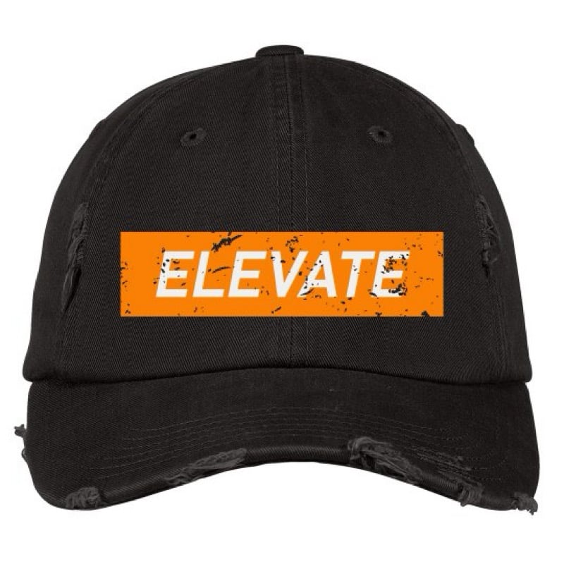 Image of Elevate Distressed Dad Hat