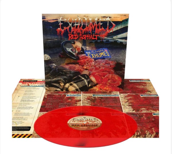 Image of Exhumed- Red Asphalt Lp
