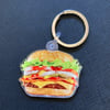 Cheeseburger Acrylic Keychain