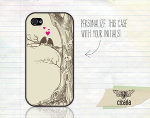 Image of Love Birds iPhone Case (0141)