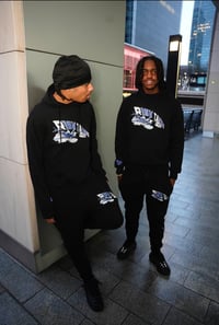 Image 2 of RISK TAKERZ 2.0- BLACK TRACKSUIT