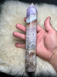 Image 10 of Lace Agate With Amethyst Generator #2380