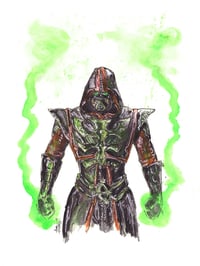 Image 5 of 5-Print Set Mortal Kombat 6x8 Signed Art Print Set 6