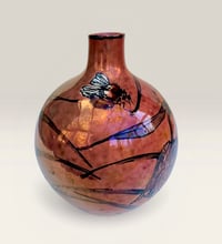 Image 3 of “Fritillary” reduction lustre vase