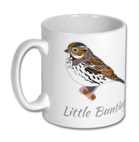 Image 1 of Little Bunting Mug - UK Birding Pins 