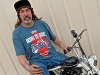 Image 2 of LAST CALL! "Born To Ride" Mini Bike Tees + FREE Bottle Opener Magnet!