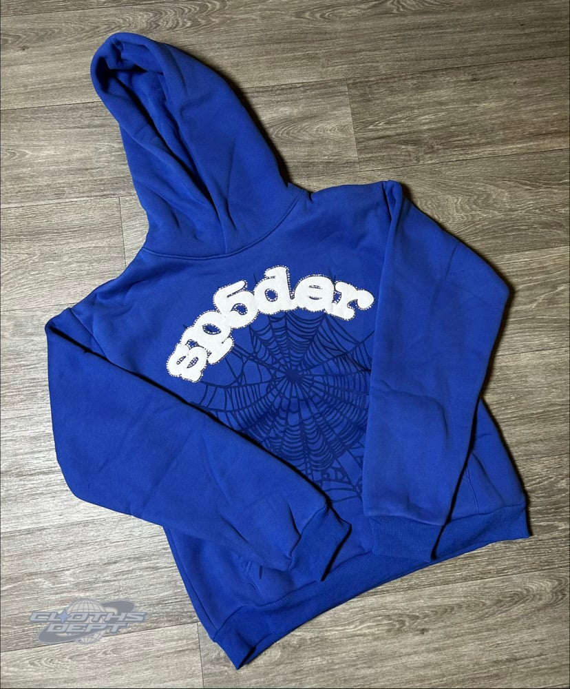 Image of Spider Bluee Hoodie