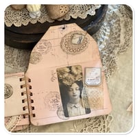 Image 4 of Junk Journal lace samples book envelope