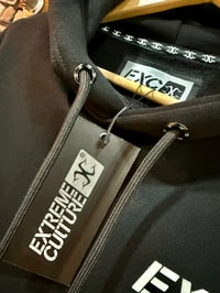 Image 18 of EXCHOODV1.0 (450 GSM)  hoody - Premium Black - FREE T SHIRT WITH ONLINE ORDERS  😁