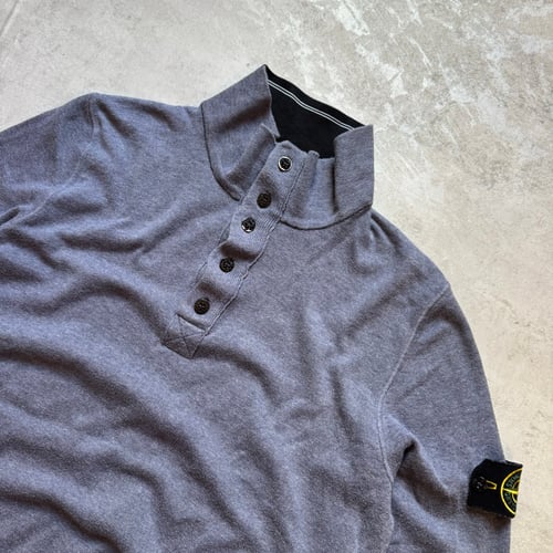 Image of Stone Island 1/4 Button, size large