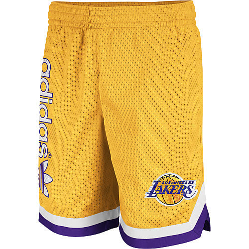 Image of LAKERS ADIDAS " New Attitude " Basketball Shorts