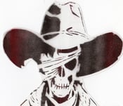 Image of THE WALKING DEAD STENCIL "DEAD CARL" (2pc)