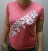 Image of Ladies Pink Madhouse T shirt