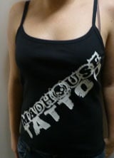 Image of Black womens Madhouse Vest.