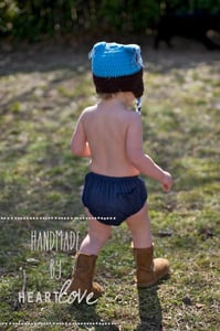 Image of Denim Diaper Cover