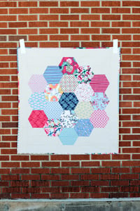 Image 4 of Color Hex Quilt Pattern (PDF Download)