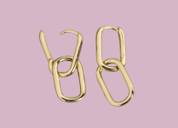 Image 1 of Daphne Gold Hoops