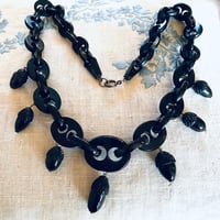 Image 2 of WHITBY JET ACORN NECKLACE 