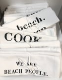 100% Cotton Tea Towel-WE ARE BEACH PEOPLE