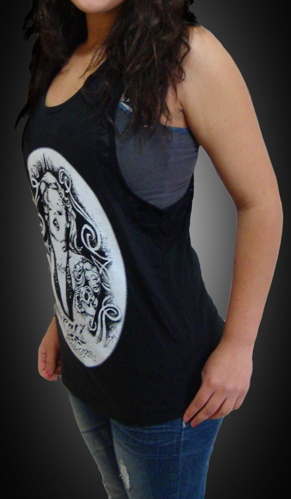 Image of Ladies - Marilyn lace A line tank