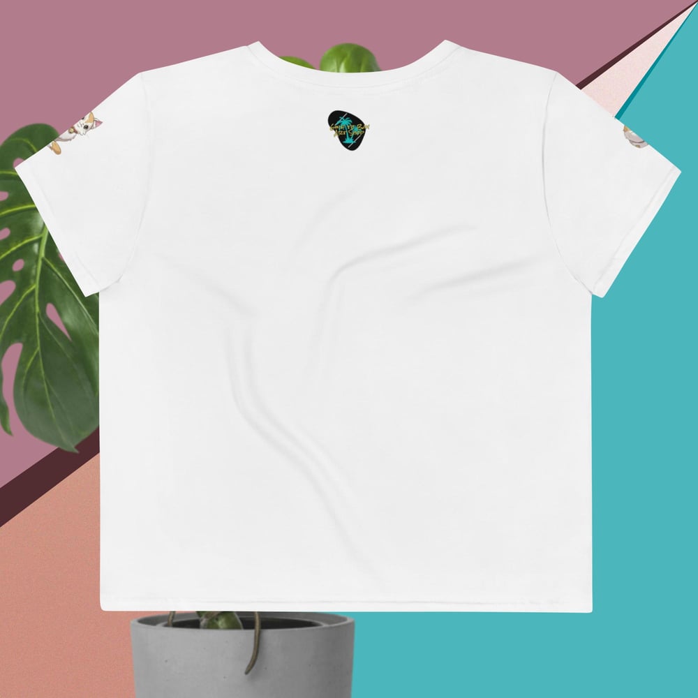 Image of All-Over Print Crop Tee