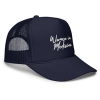 Image 12 of WOMEN IN MEDICINE ON FOAM TRUCKER HAT 
