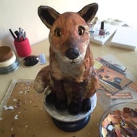 Image 4 of Paper & Wire Sculptures.