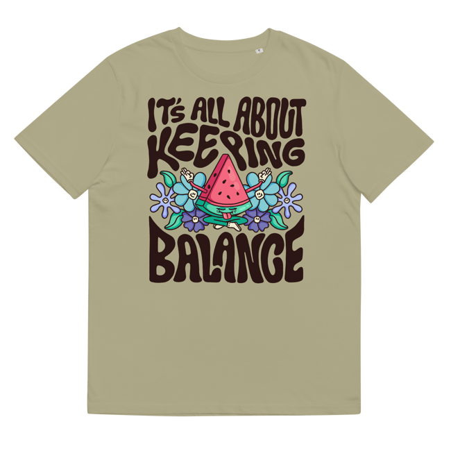 Keeping Balance - Unisex Organic Cotton T-shirt