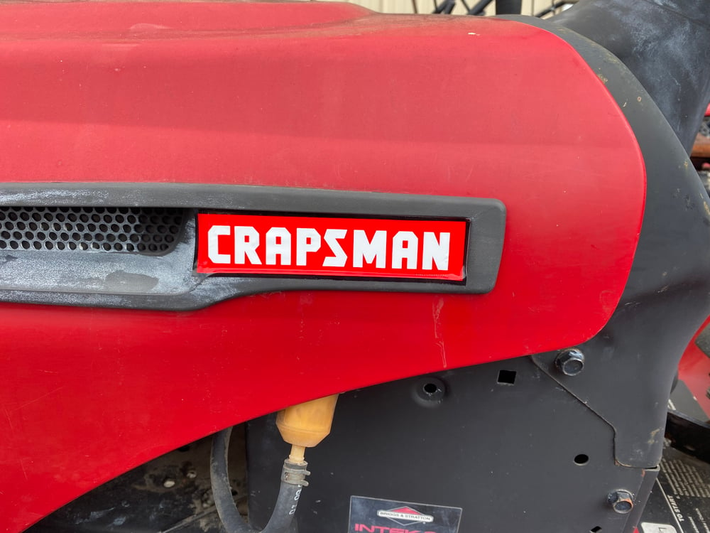 'Crapsman' Stickers!! 