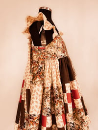 Image 4 of Custom Patchwork Mini Dress For Tiarnie