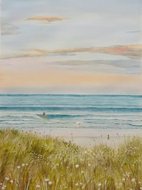 Coastal Life ー Original Watercolour