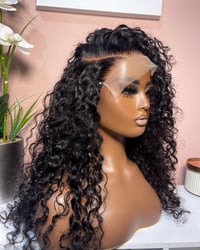 Image 4 of Deep Wave 5x5 Lace Closure Wig - (Slay For Less Collection) - Ready To Wear
