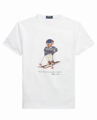 Polo ski bear ss t-shirt 026 white