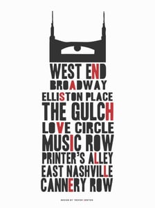 Image of Nashville Poster