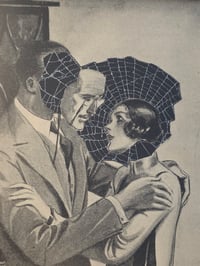 Image 3 of "Vintage faceless girls" 1920s Page With Preserved Web 3