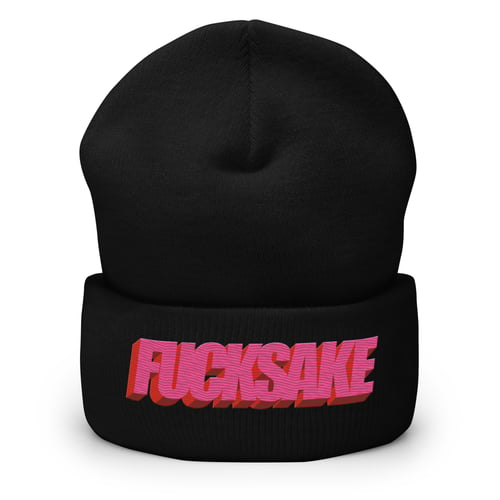 Image of FUCKSAKE Cuffed Beanie