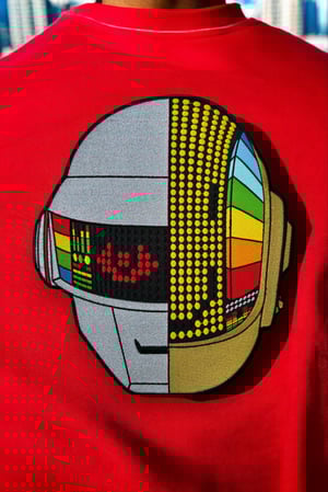 Image of Very Disco Rainbow Helmet Patch